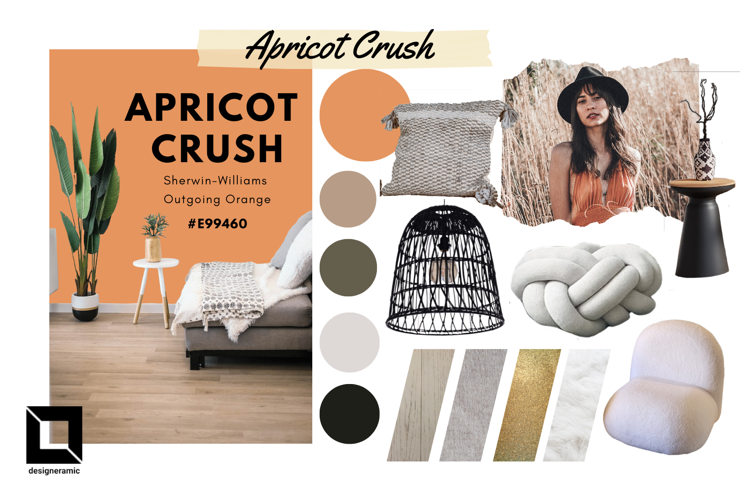 Apricot Crush Color D E S I G N E R A M I C