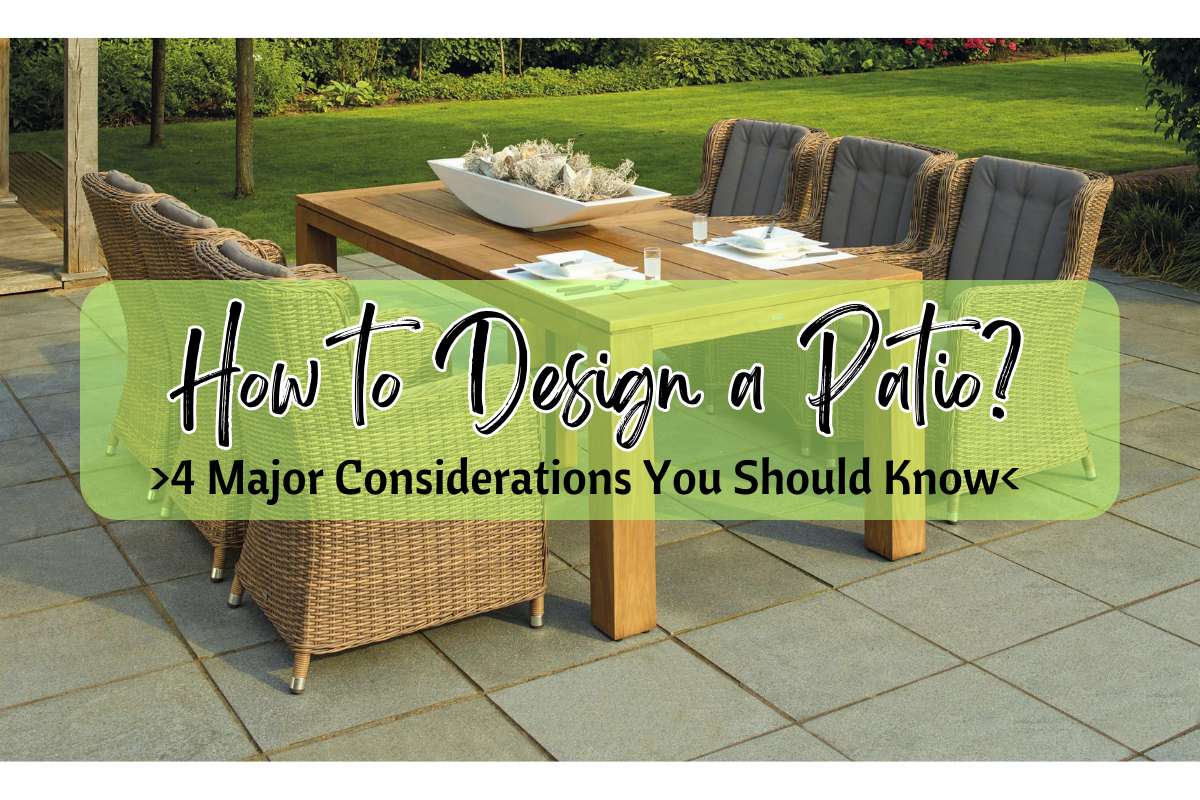 How to Design a Patio?